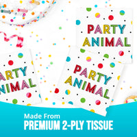 Bulk Snarky Celebration Anml Beverage Napkins 5