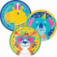 Animal Jamboree Asst Luncheon Plates 7