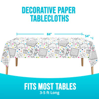 Bulk Animal Jamboree Paper Tablecovers 54