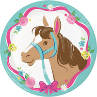 Horse Charm Luncheon Plates 7