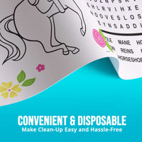 Bulk Horse Charm Paper Tablecovers 54