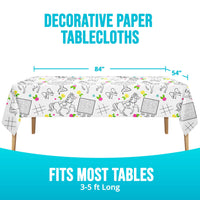 Bulk Horse Charm Paper Tablecovers 54