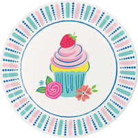 Bulk Floral Cake Asst Luncheon Plates 7