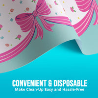 Bulk Bow Bash Plastic Tablecovers 54