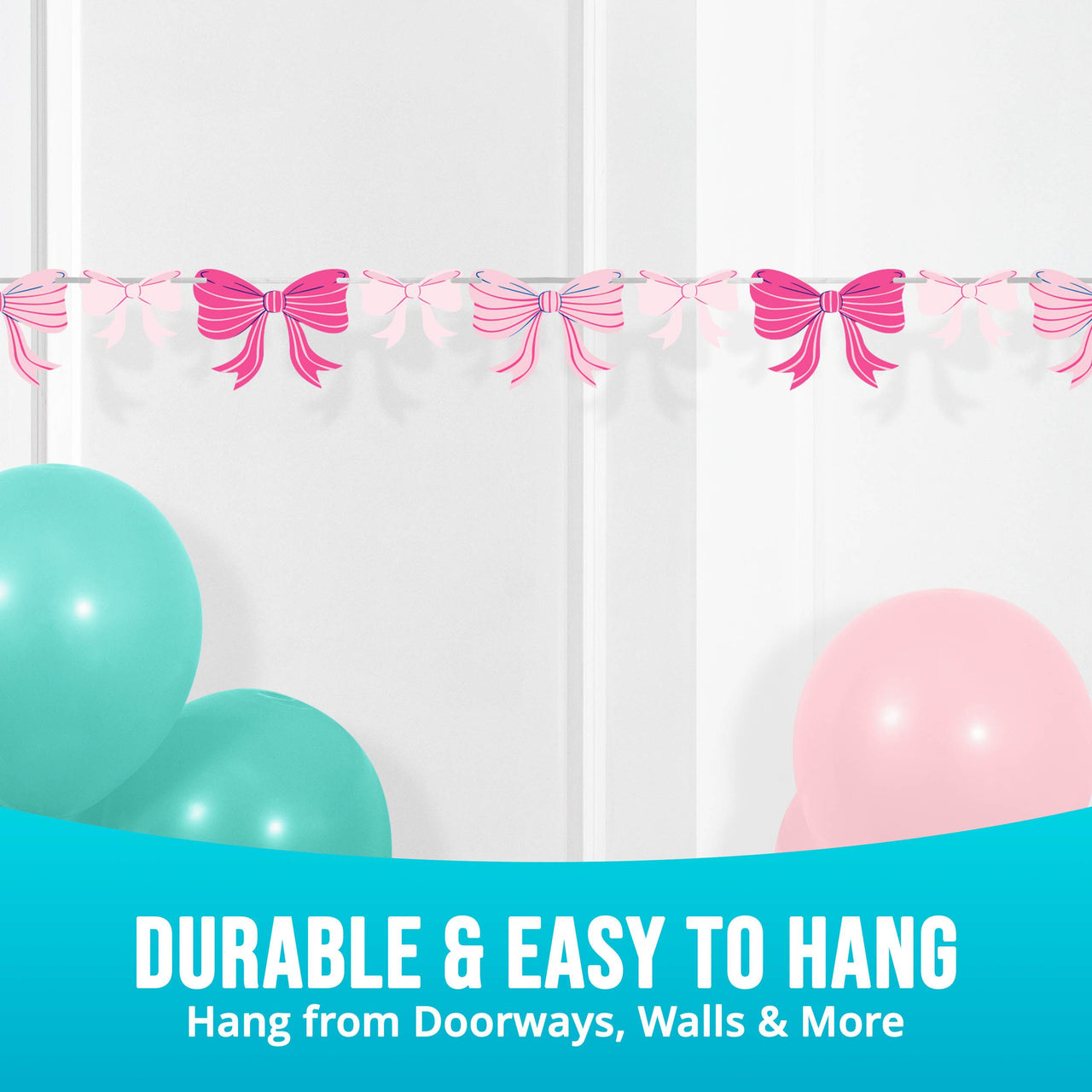 Bulk Bow Bash Party Banners (12 per Case)