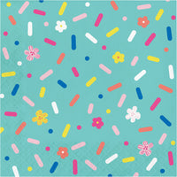 Bulk Birthday Brights Luncheon Napkins 6.5