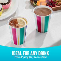 Bulk Birthday Brights Paper Cups 9 oz (96 per Case)