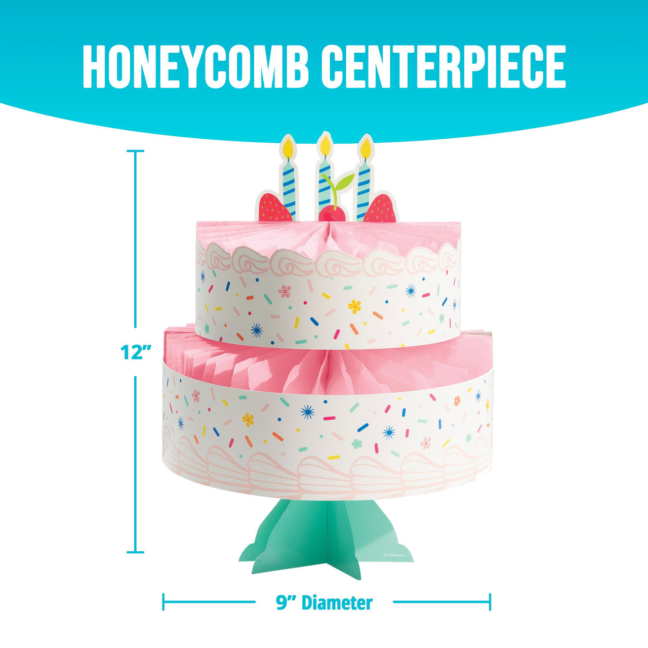 Bulk Birthday Brights Centerpieces (12 per Case)