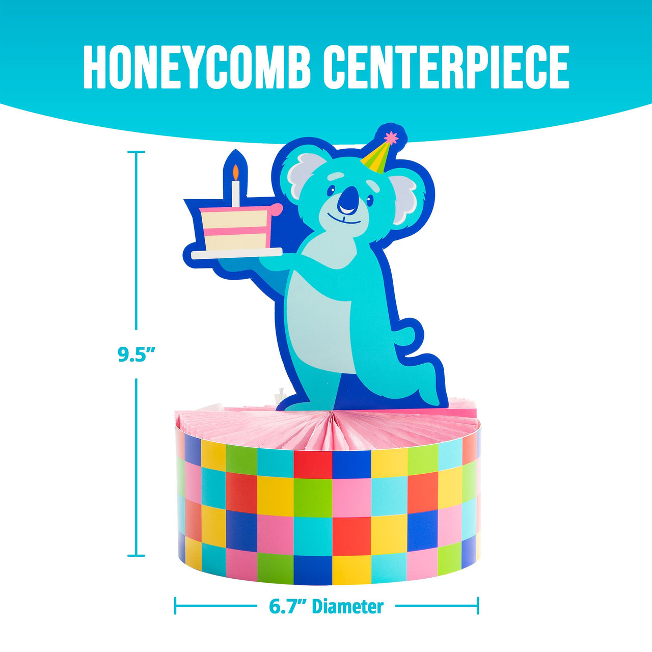 Bulk Animal Jamboree Centerpieces (36 per Case)