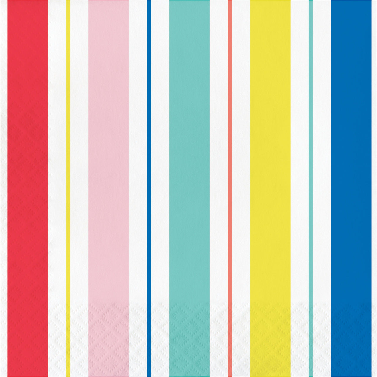 Bulk Abundant Florals Luncheon Napkins 6.5" x 6.5" (192 per Case)