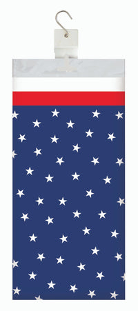 Bulk Patriotic Plastic Tablecovers 54