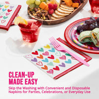 Bulk Color Crush Luncheon Napkins 6.5