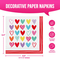 Bulk Color Crush Luncheon Napkins 6.5