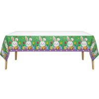 Bulk Hoppy Trails Plastic Tablecovers 54