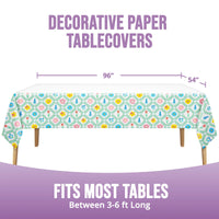 Bulk Eggsplosion Jellybean Plastic Tablecovers 54