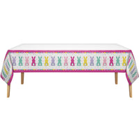 Bulk Eggstra Easter Plastic Tablecovers 54