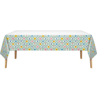 Bulk Easter Meadow Plastic Tablecovers 54