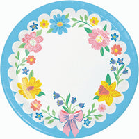 Easter Meadow Floral Dinner Plates 9
