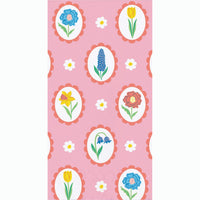 Easter Meadow Floral Guest Towels 7.75