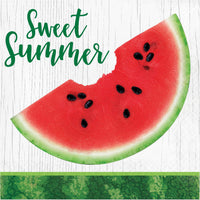 Summer Slice Luncheon Napkins 6.5