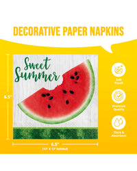 Bulk Summer Slice Luncheon Napkins 6.5