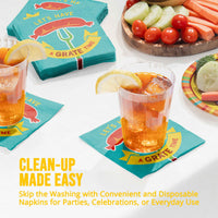 Bulk Sizzle and Serve Beverage Napkins 5