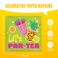 Bulk Tropic Par-Tea Beverage Napkins 5
