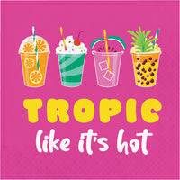 Tropic Par-Tea Luncheon Napkins 6.5