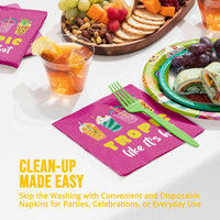 Bulk Tropic Par-Tea Luncheon Napkins 6.5