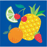 Citrus Bliss Beverage Napkins 5