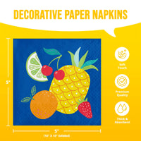 Bulk Citrus Bliss Beverage Napkins 5