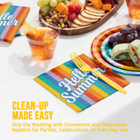 Bulk Sun Kissed Luncheon Napkins 6.5