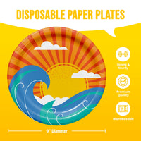 Bulk Sun Kissed Dinner Plates 9
