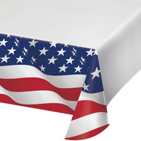Flag Flair Plastic Tablecovers 54