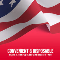 Bulk Flag Flair Plastic Tablecovers 54