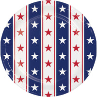 Patriotic Patterns Luncheon Plates 7