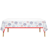 Bulk Liberty Lights Plastic Tablecovers 54