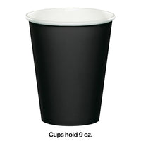 96ct Bulk Black Velvet Value Friendly 9 oz Hot & Cold Cups