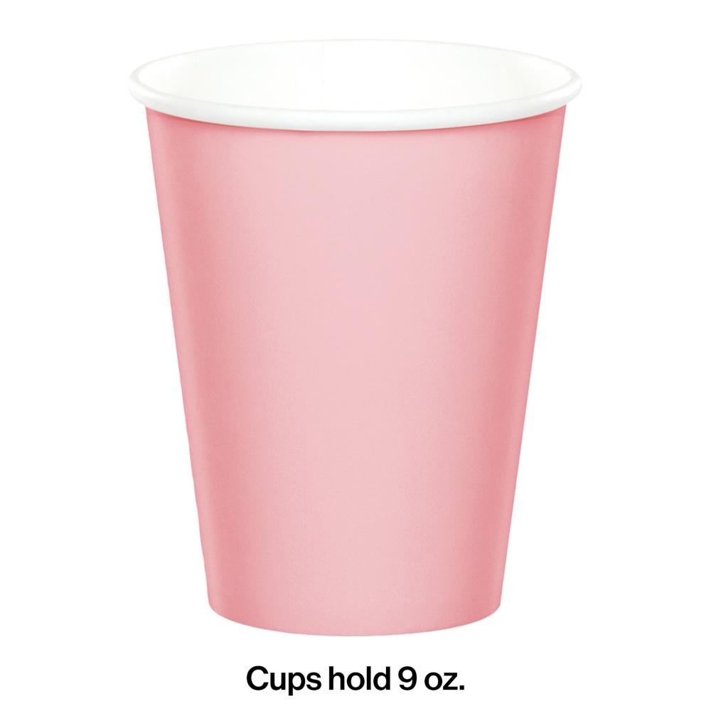 96ct Bulk Value Friendly Classic Pink 9 oz Hot & Cold Cups