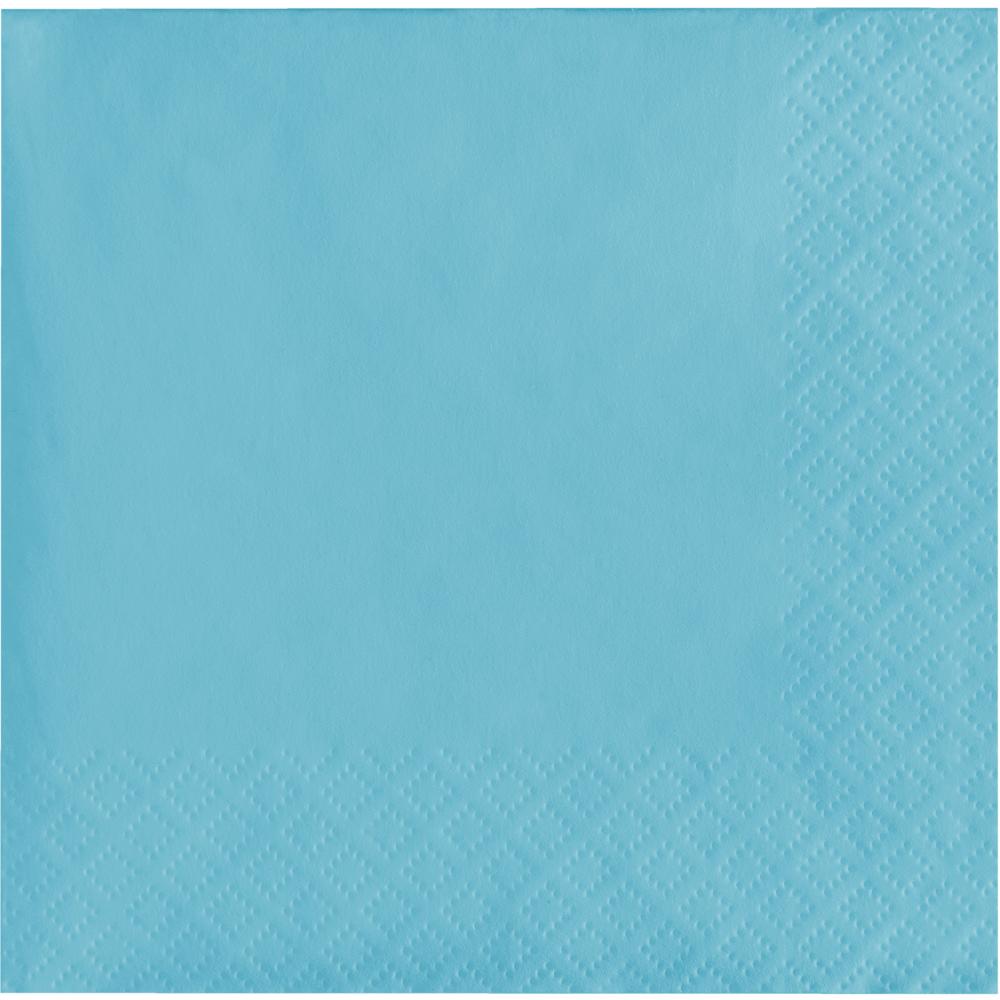 Bulk Pastel Blue Beverage Napkins 3 ply (500 per Case)