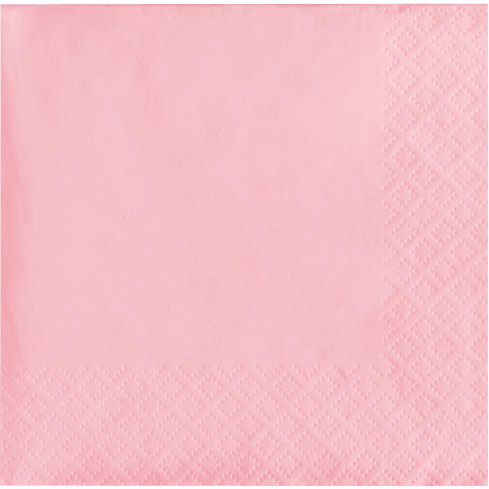 Bulk Classic Pink Beverage Napkins 3 ply (500 per Case)