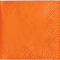 Bulk Sunkissed Orange Beverage Napkins 3 ply (500 per Case)