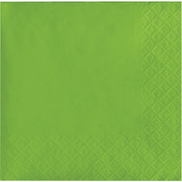 Bulk Fresh Lime Green Value Friendly Beverage Napkins (240 per Case)