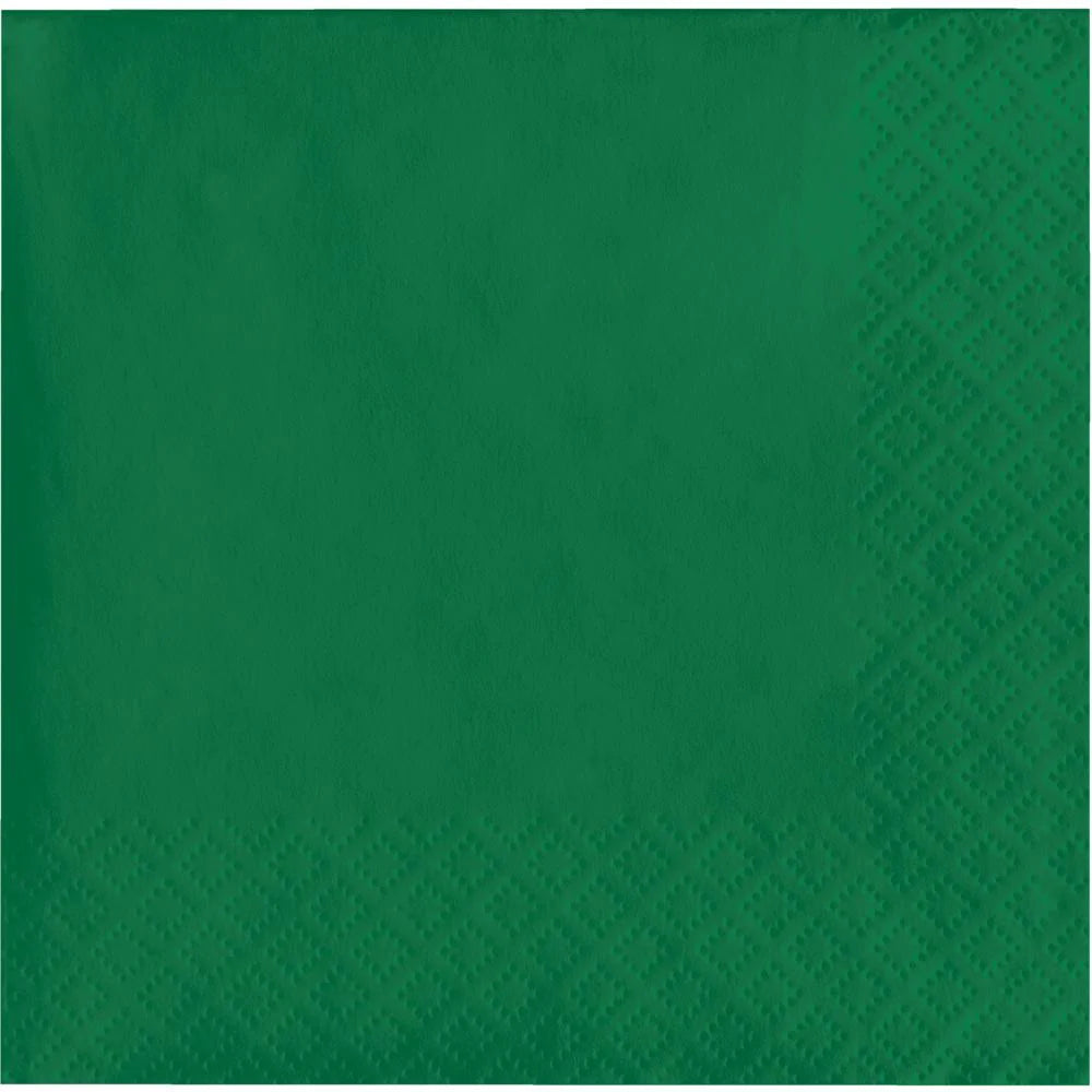Bulk Emerald Green Value Friendly Luncheon Napkins (240 per Case)