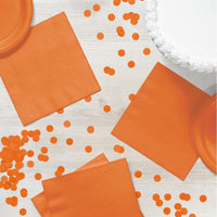 Bulk Sunkissed Orange Luncheon Napkins 3 ply (500 per Case)