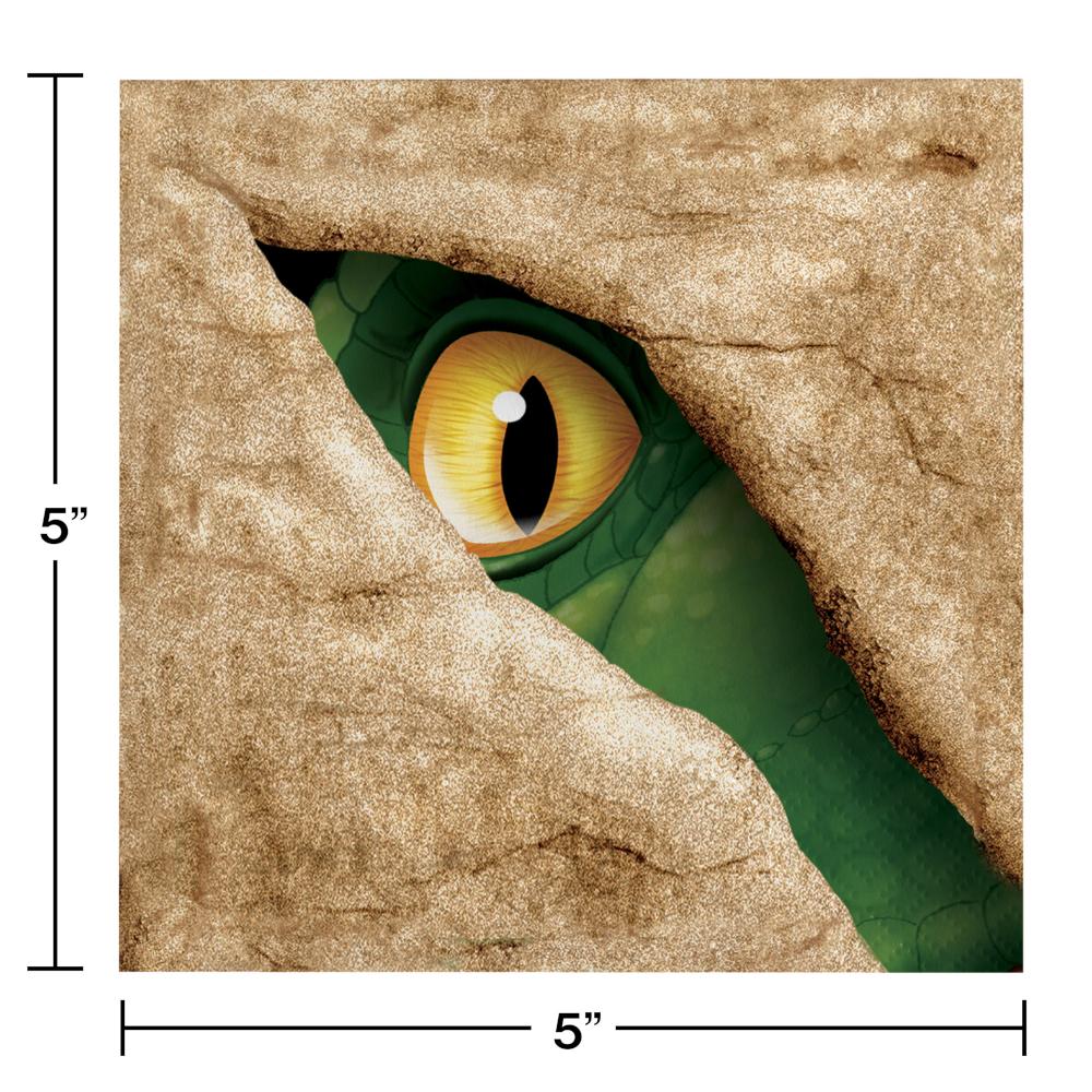 192ct Bulk Dino Blast Beverage Napkins