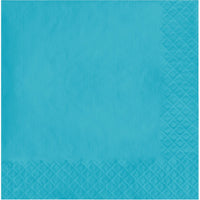 Bulk Bermuda Blue Luncheon Napkins 3 ply (500 per Case)