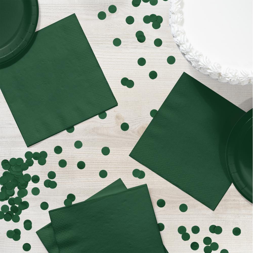 Bulk Hunter Green 2 Ply Luncheon Napkins (600 per Case)