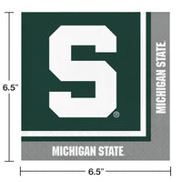 240ct Bulk Michigan State University Luncheon Napkin