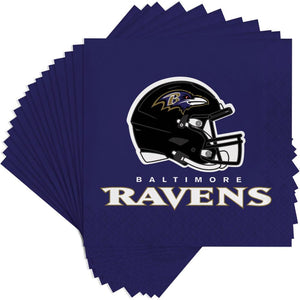 Baltimore Ravens Luncheon Napkins (192 per Case)